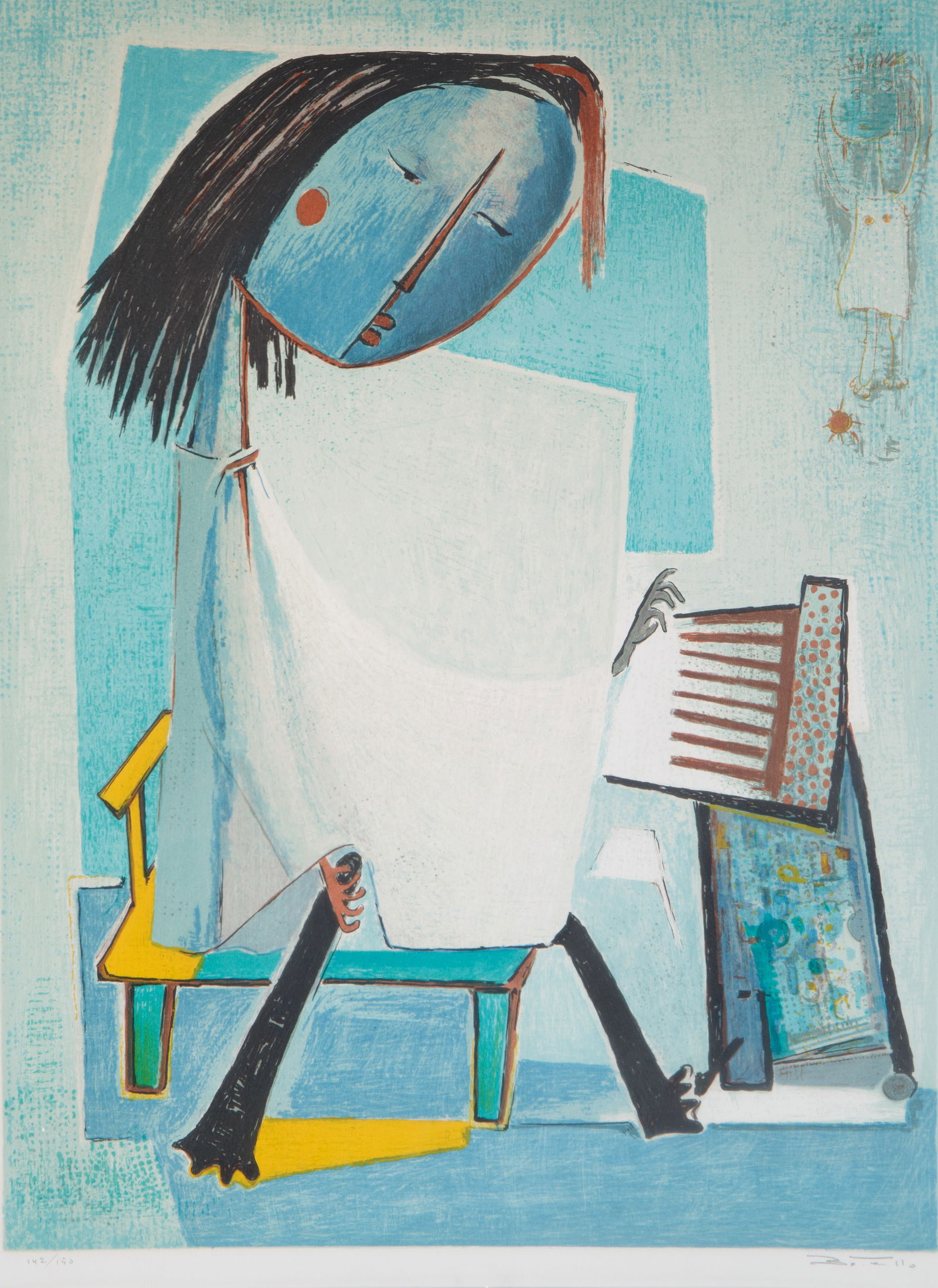 ANGEL BOTELLO (SPANISH-PUERTO RICAN 1913-1986) (1 of 4)