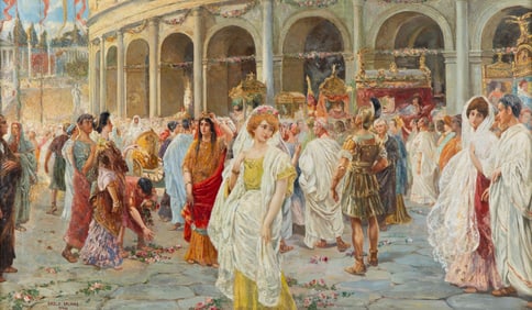 JUAN PABLO SALINAS (SPANISH-ITALIAN 1870-1947)