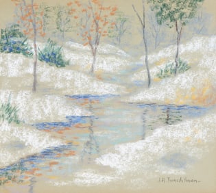 JOHN HENRY TWACHTMAN (AMERICAN 1853-1902)