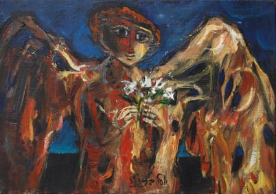 YOSL BERGNER (AUSTRIAN-ISRAELI 1920-2017)