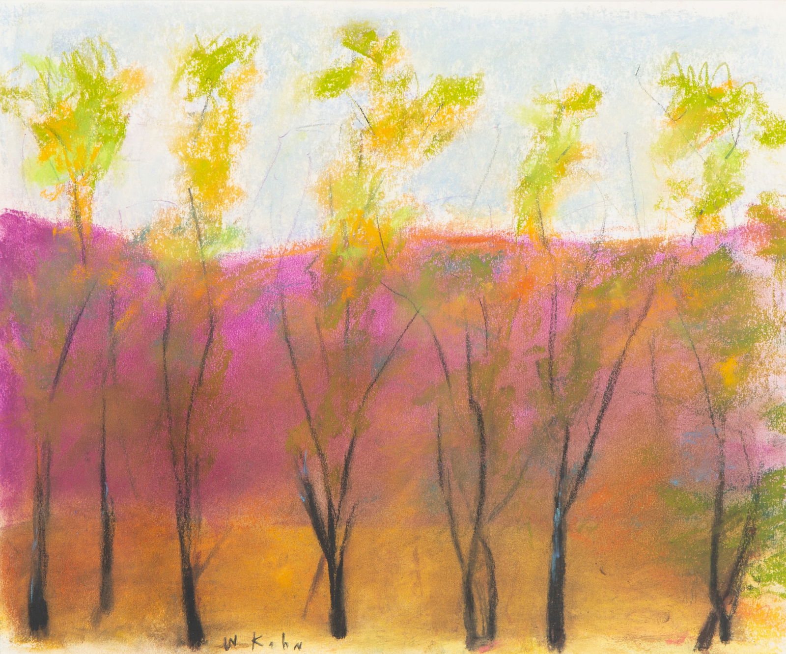 WOLF KAHN (GERMAN-AMERICAN 1927-2020) (1 of 4)