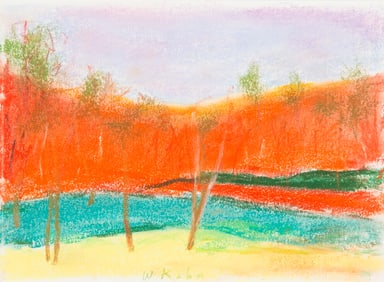 WOLF KAHN (GERMAN-AMERICAN 1927-2020)