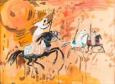 HASSAN EL GLAOUI (MOROCCAN 1924-2018)
