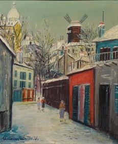 ATTRIBUTED TO MAURICE UTRILLO (FRENCH 1883-1955)