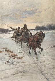 BOHDAN VON KLECZYNSKI (POLISH 1851-1916)