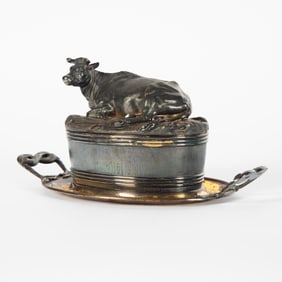 A RUSSIAN SILVER GUBKIN PRESENTATION BOWL, MOSCOW, 1865
