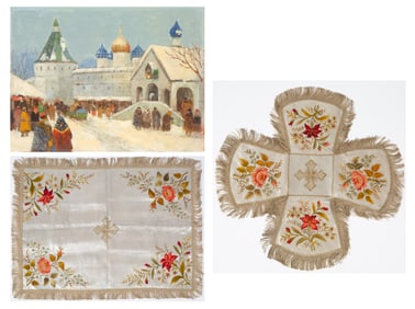 SERGIYEV POSAD PAINTING AND LITURGICAL VESTMENTS, 1930