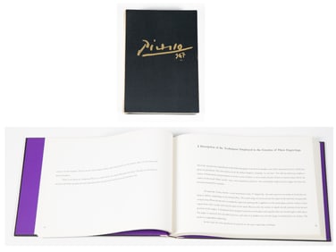 PABLO PICASSO 347, FIRST EDITION WITH SLIPCASE