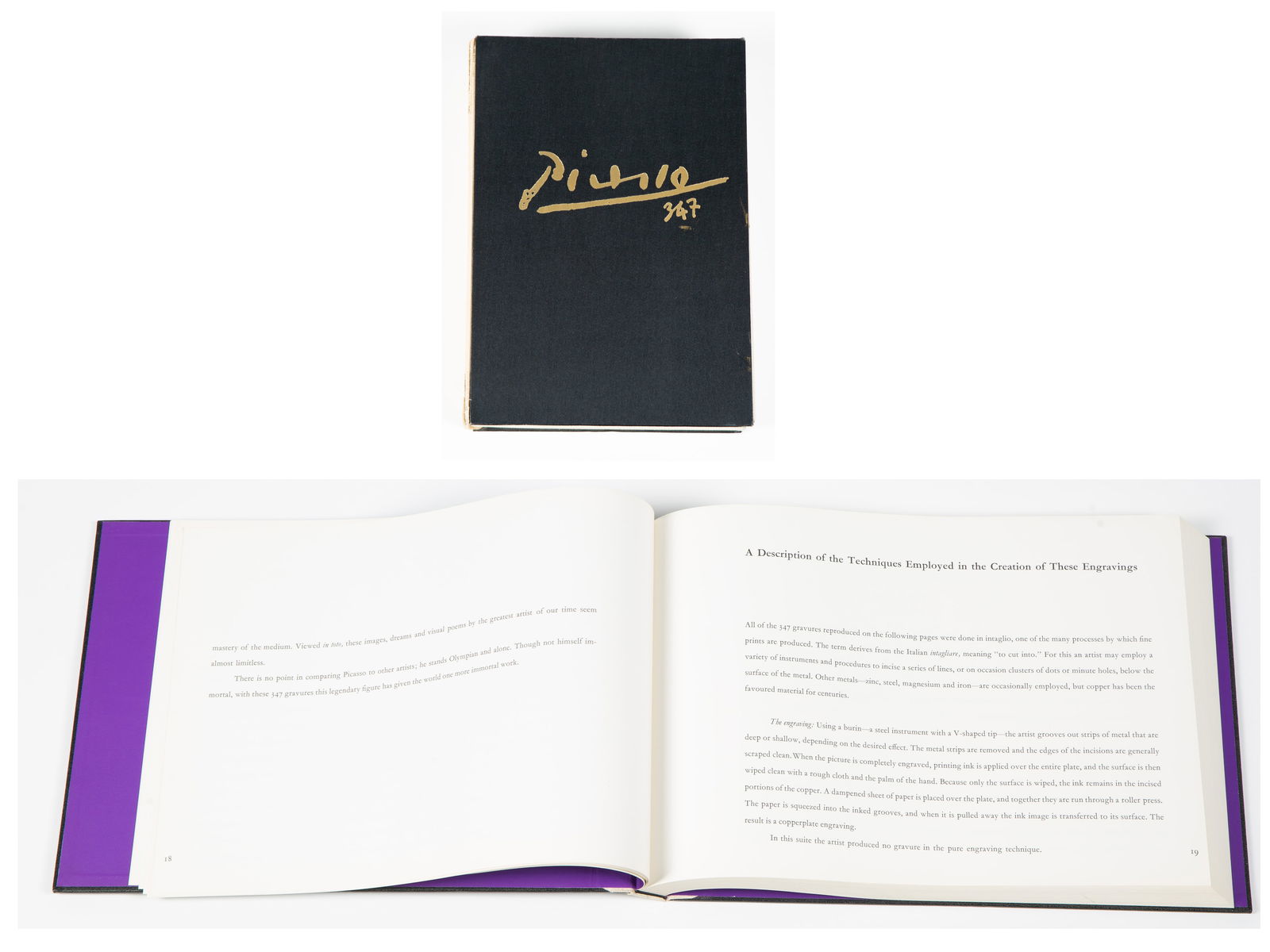 PABLO PICASSO 347, FIRST EDITION WITH SLIPCASE (1 of 4)