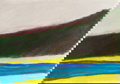 WOLF KAHN (GERMAN-AMERICAN 1927-2020) (1 of 4)