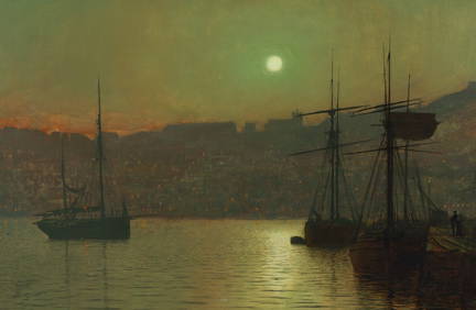 JOHN ATKINSON GRIMSHAW (BRITISH 1836-1893) (1 of 5)