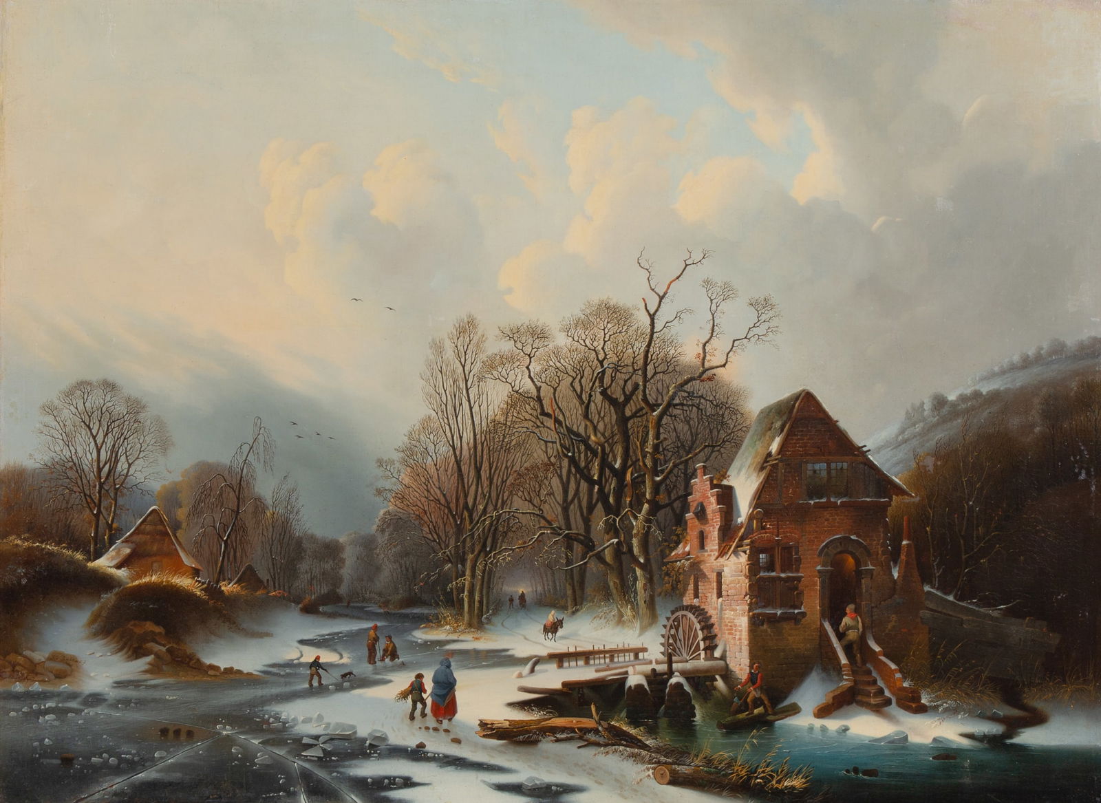 ATTRIBUTED TO BAREND CORNELIS KOEKKOEK (DUTCH 1803-1862) (1 of 3)