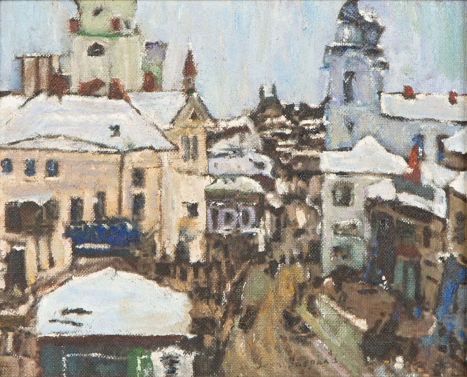 LEON GASPARD RUSSIAN PAINTING OF VITEBSK (1 of 4)