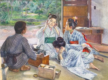 IKUNOSUKE SHIRATAKI (JAPANESE 1873-1960)