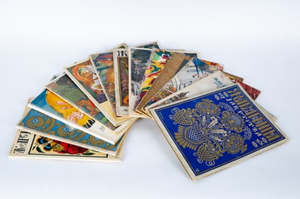 A COMPLETE SET OF ZHAR PTITSA ARTISTIC JOURNAL [WORLD OF ART GROUP], 1921-26