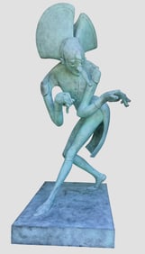 A MONUMENTAL BRONZE SCULPTURE BY MIKHAIL CHEMIAKIN (RUSSIAN B. 1943)