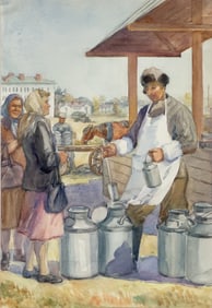 OLGA KONSTANTINOVNA DEINEKO (UKRAINIAN RUSSIAN 1897-1970)