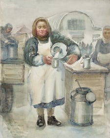 OLGA KONSTANTINOVNA DEINEKO (UKRAINIAN RUSSIAN 1897-1970)