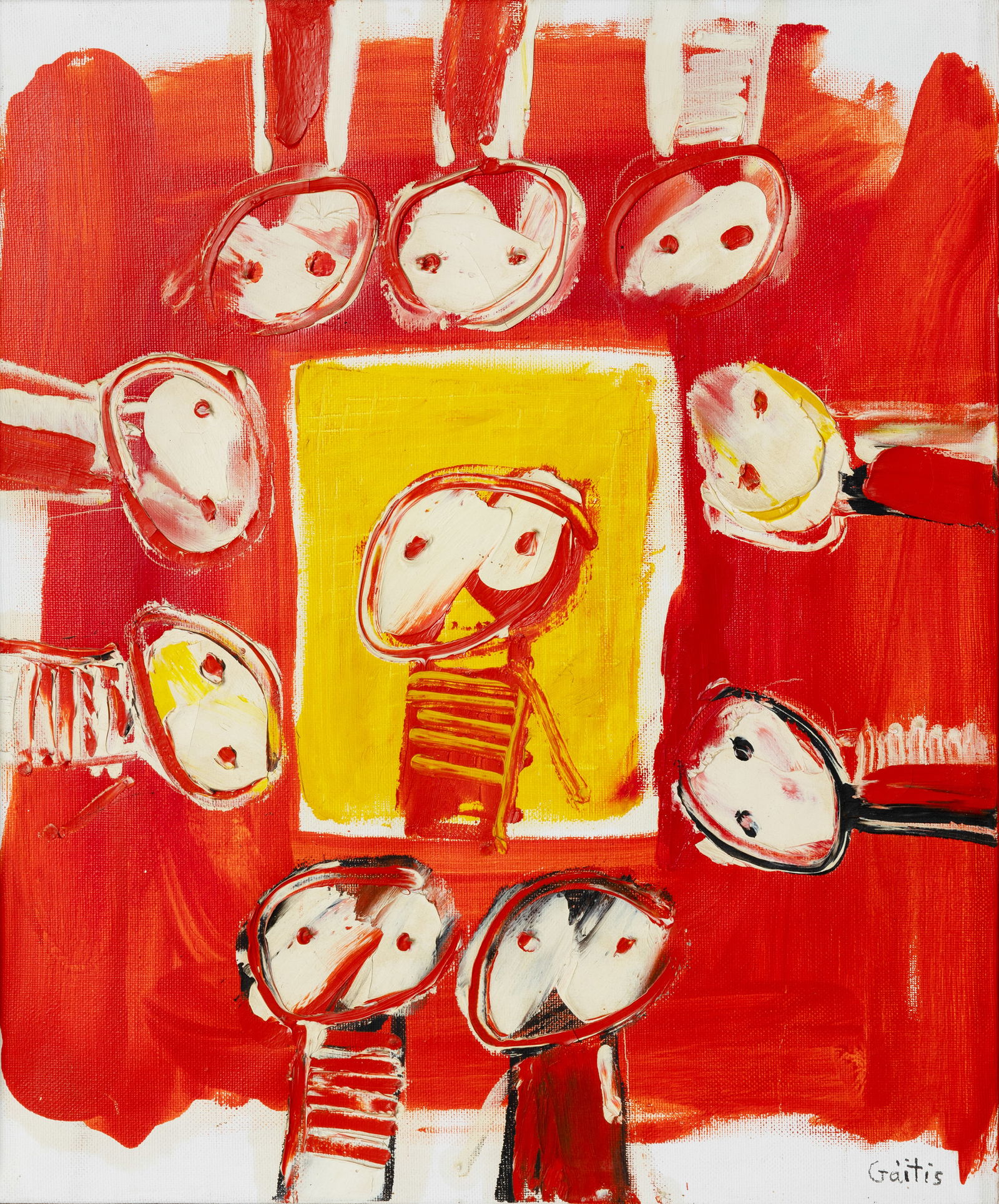 YANNIS GAITIS (GREEK 1923-1984) (1 of 4)