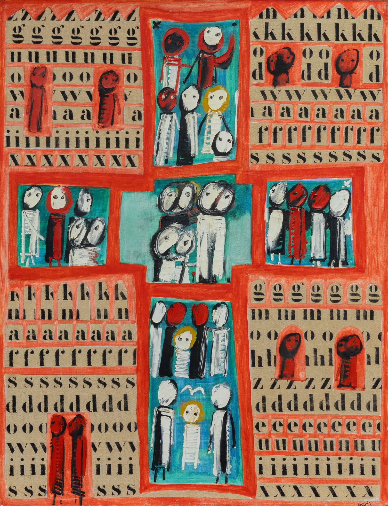 YANNIS GAITIS (GREEK 1923-1984) (1 of 4)