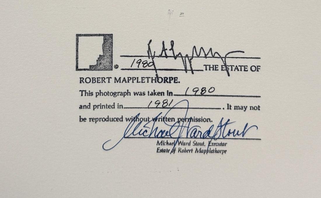 ROBERT MAPPLETHORPE (AMERICAN 1946-1989) - 4