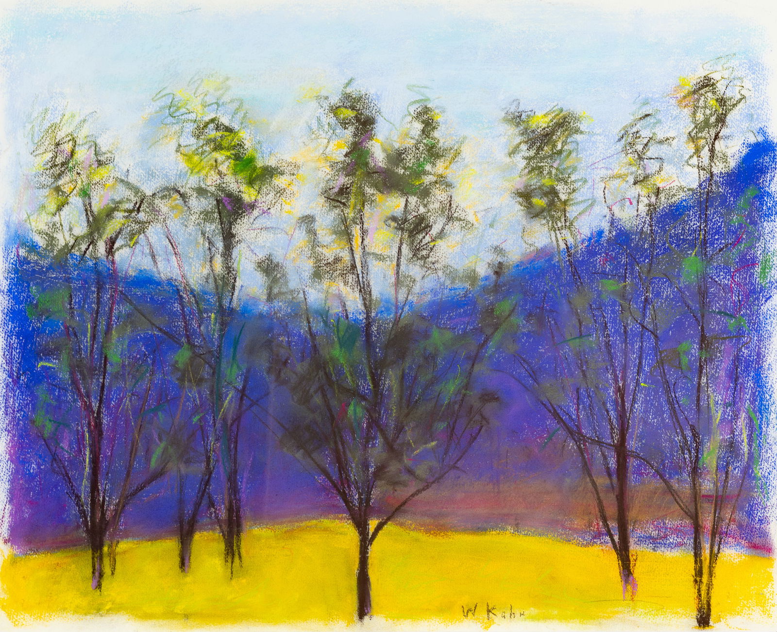 WOLF KAHN (GERMAN - AMERICAN 1927-2020) (1 of 3)