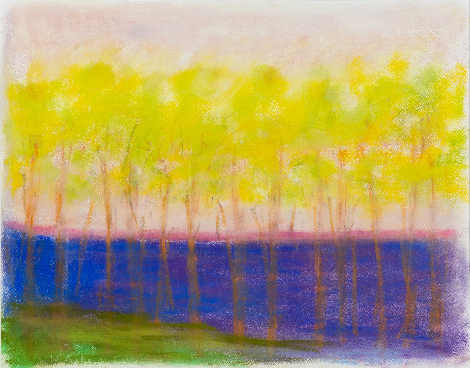 WOLF KAHN (GERMAN - AMERICAN 1927-2020) (1 of 2)