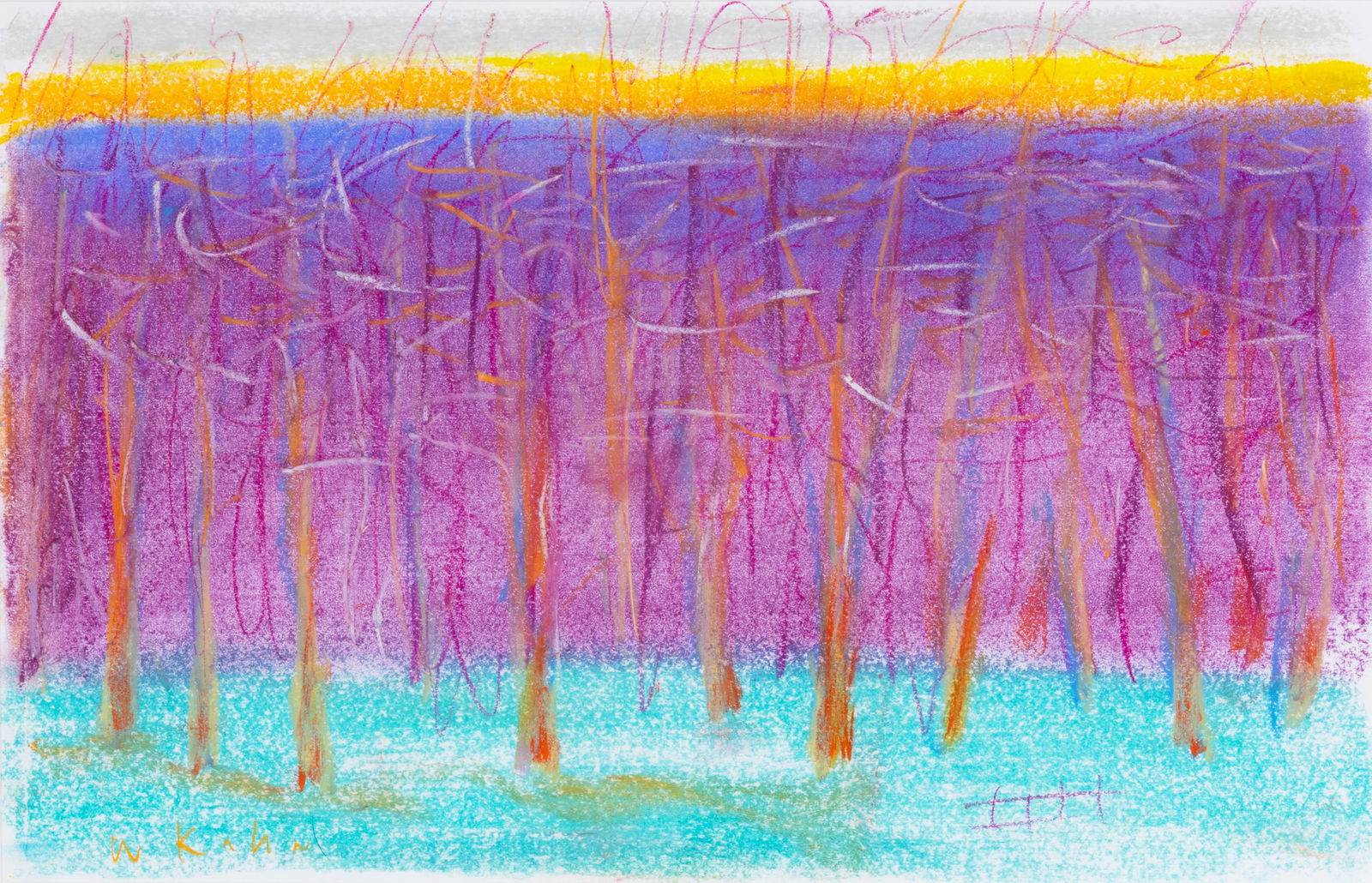 WOLF KAHN (GERMAN - AMERICAN 1927-2020) (1 of 2)