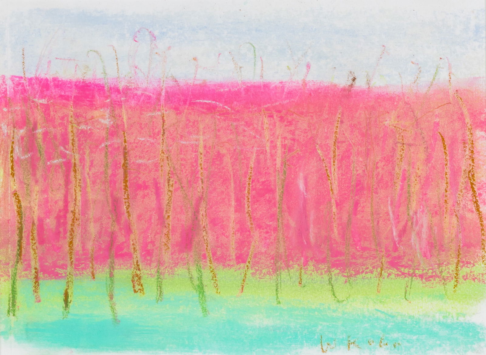 WOLF KAHN (GERMAN - AMERICAN 1927-2020) (1 of 2)