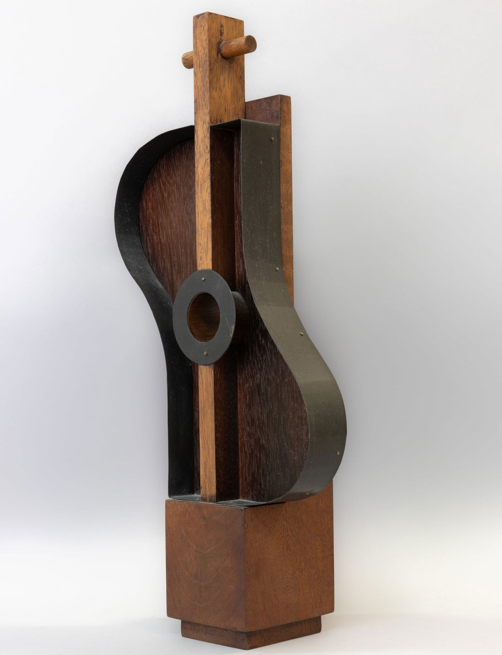 VLADIMIR NEMUKHIN (RUSSIAN 1925-2016): VLADIMIR NEMUKHIN (RUSSIAN 1925-2016) Guitar, 1999 wood height: 46.3 cm (18 1/4 in) signed to underside PROVENANCE Acquired directly from the artist by the current owner Private Collection, New Jersey