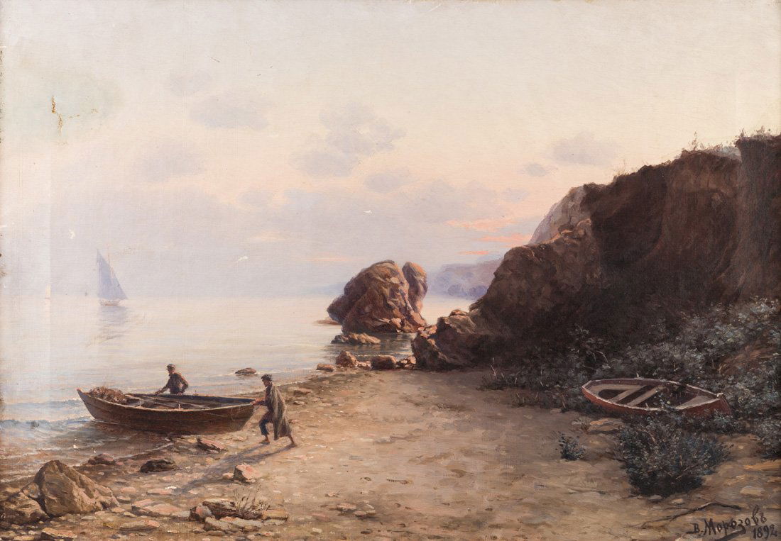 V. MOROZOV (RUSSIAN 19TH C.) (1 of 2)