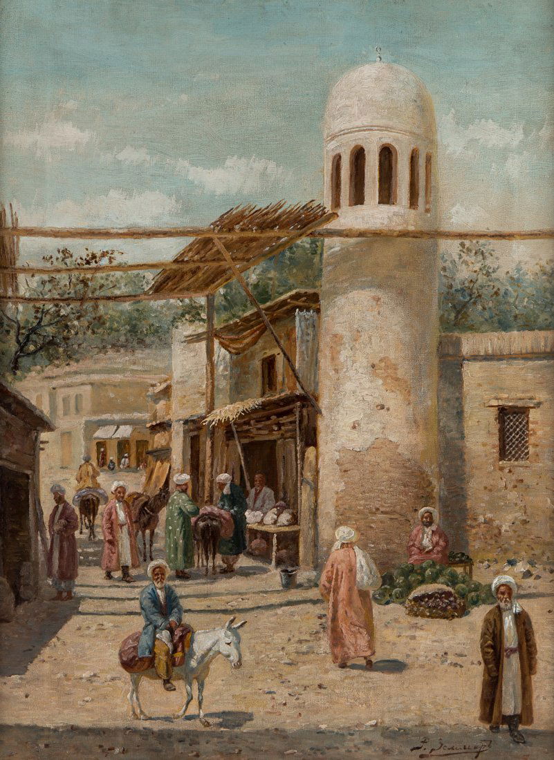 RICHARD KARLOVICH ZOMMER (RUSSIAN 1866-1939) (1 of 4)