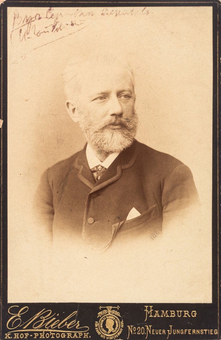 [PYOTR TCHAIKOVSKY AUTOGRAPHED PHOTO] (1 of 2)