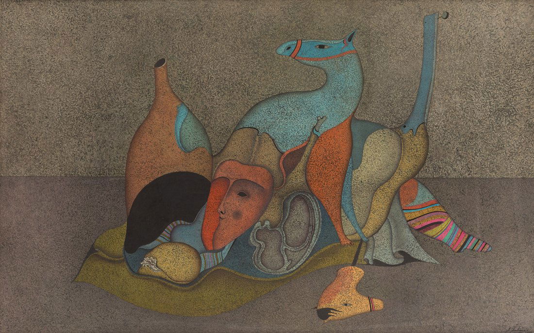 MIKHAIL CHEMIAKIN (RUSSIAN B. 1943) (1 of 3)