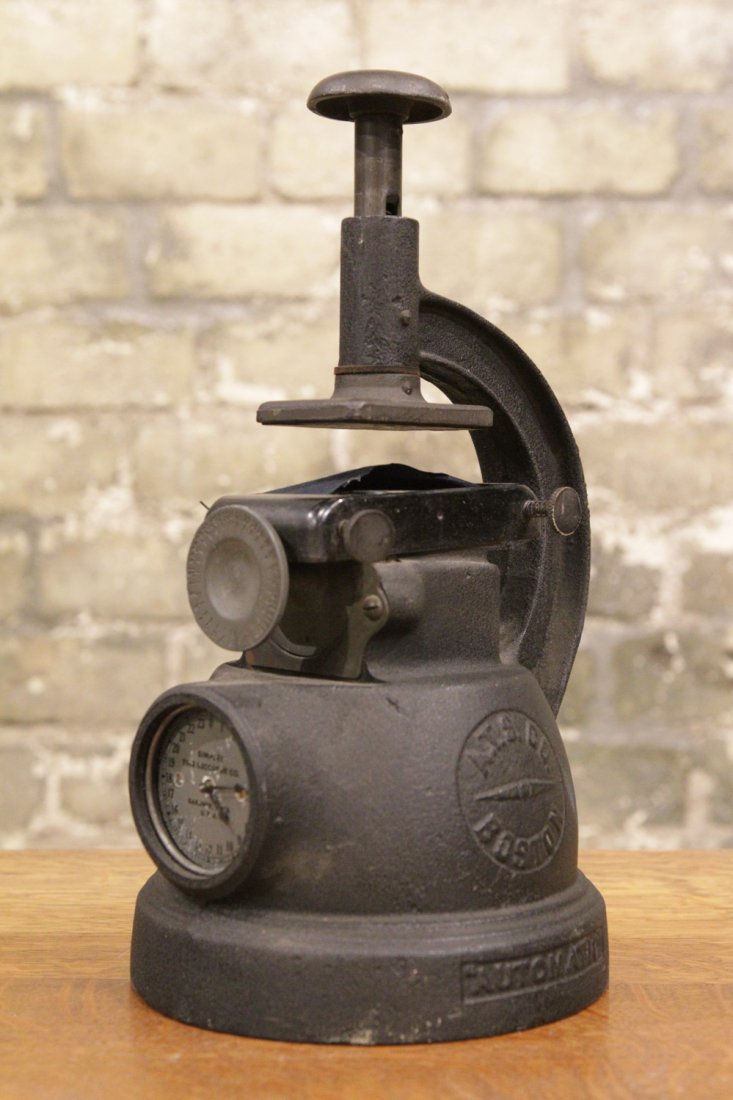 VINTAGE BOSTON TIME STAMP (1 of 6)