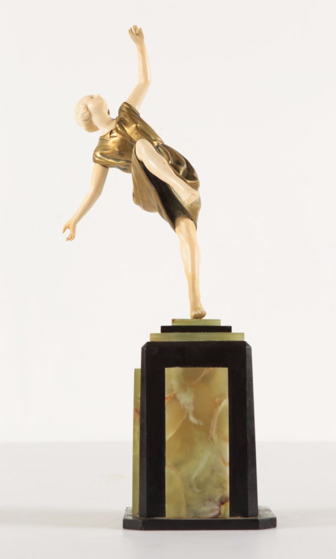 Art Deco  bronze Statue Dimitri CHIPARUS Style? (1 of 3)