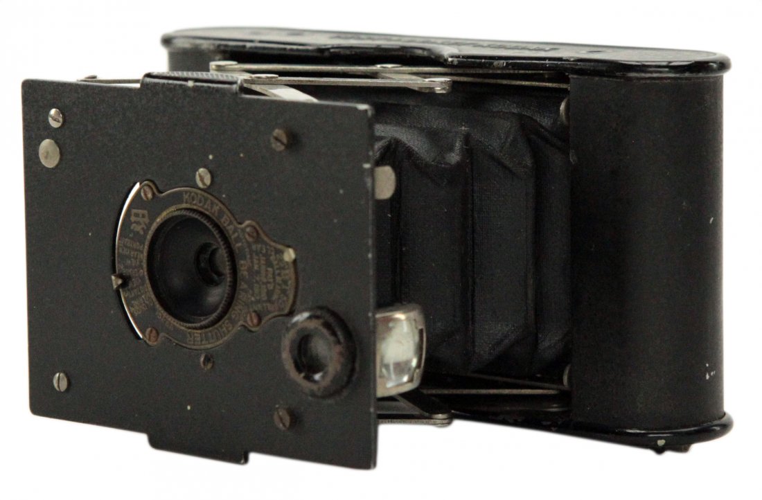 Eastman Kodak A-127 WWI Soldiers Camera: Eastman Kodak A-127 Autographic Vest Pocket c1917 WWI Soldiers Camera