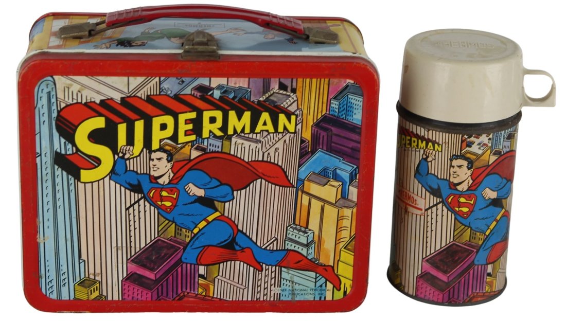 Superman Lunch Box and Thermos (1 of 2)