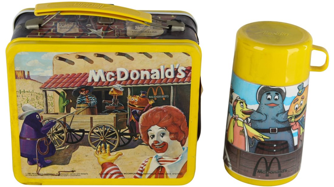 McDonald's Lunch Box with and Thermos: McDonald's Lunch Box with and Thermos