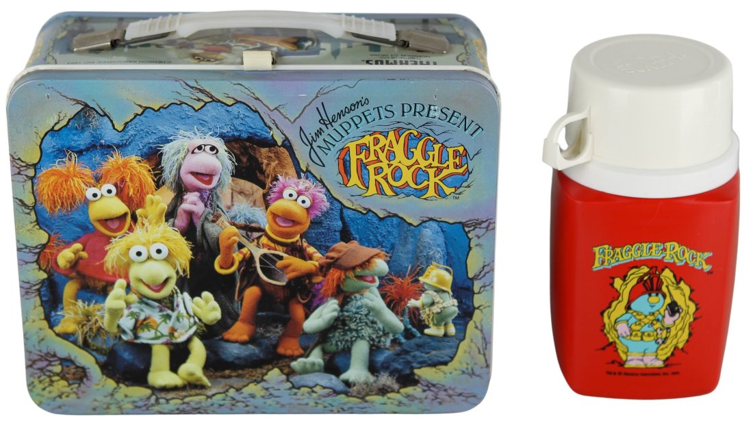 Muppets Present Fraggle Rock Luchbox and Thermos (1 of 2)