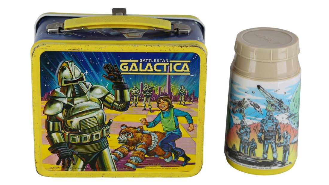 Battlestar Galactica Lunchbox and Thermos (1 of 2)