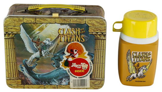 Clash of the Titans Lunchbox and Thermos: Clash of the Titans Lunchbox and Thermos