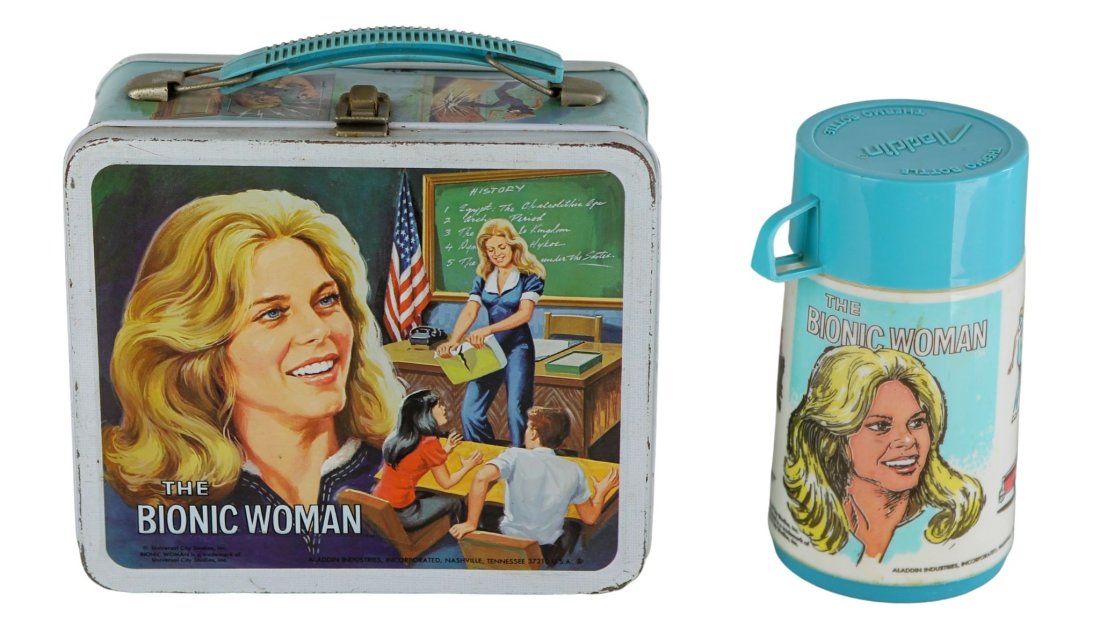 The Bionic Woman Lunchbox and Thermos (1 of 2)