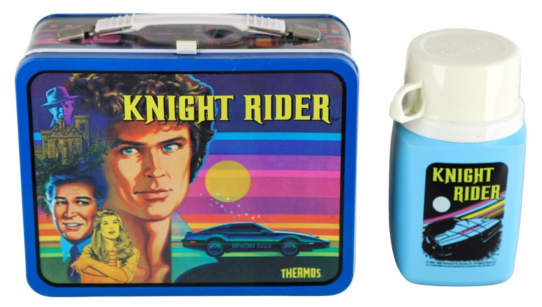 Knight Rider Lunchbox and Thermos (1 of 2)