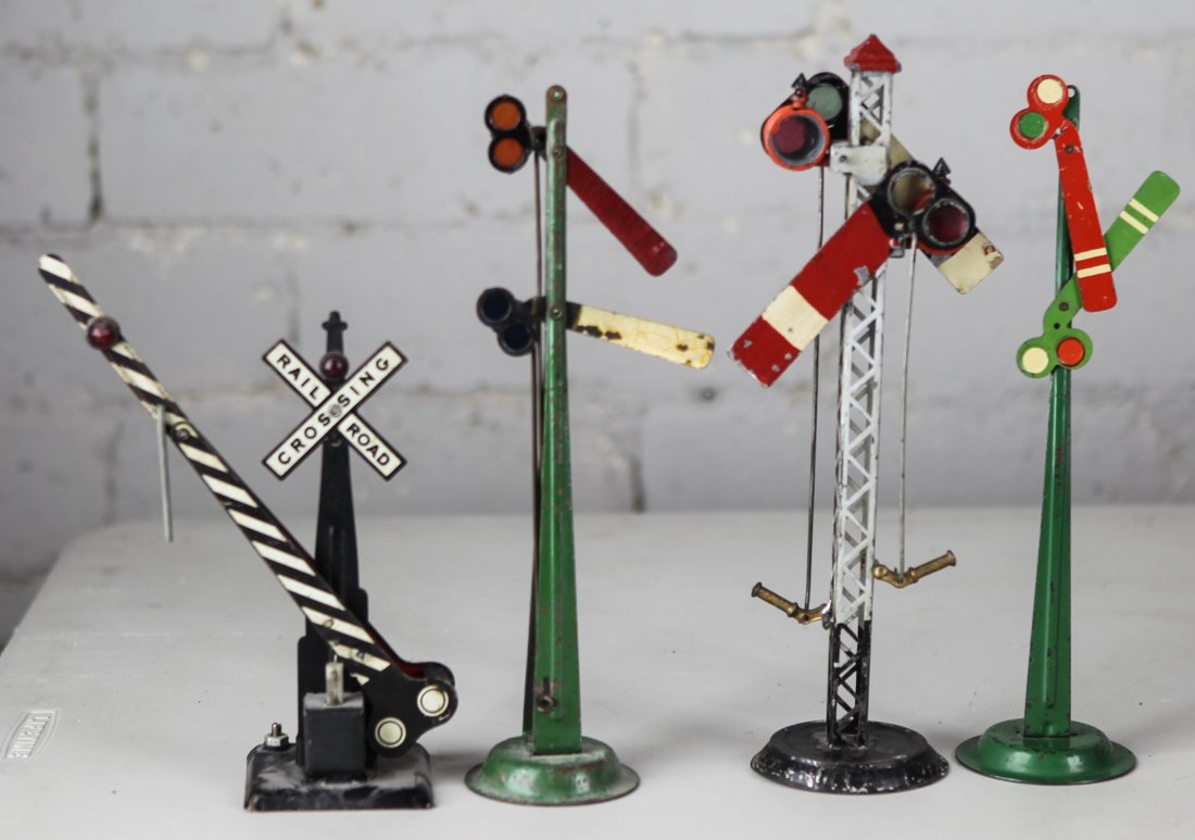 Miniature Vintage Train Set Signs (1 of 2)