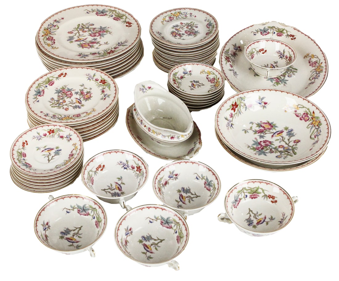 Old Ivory Ceramic Set (1 of 2)