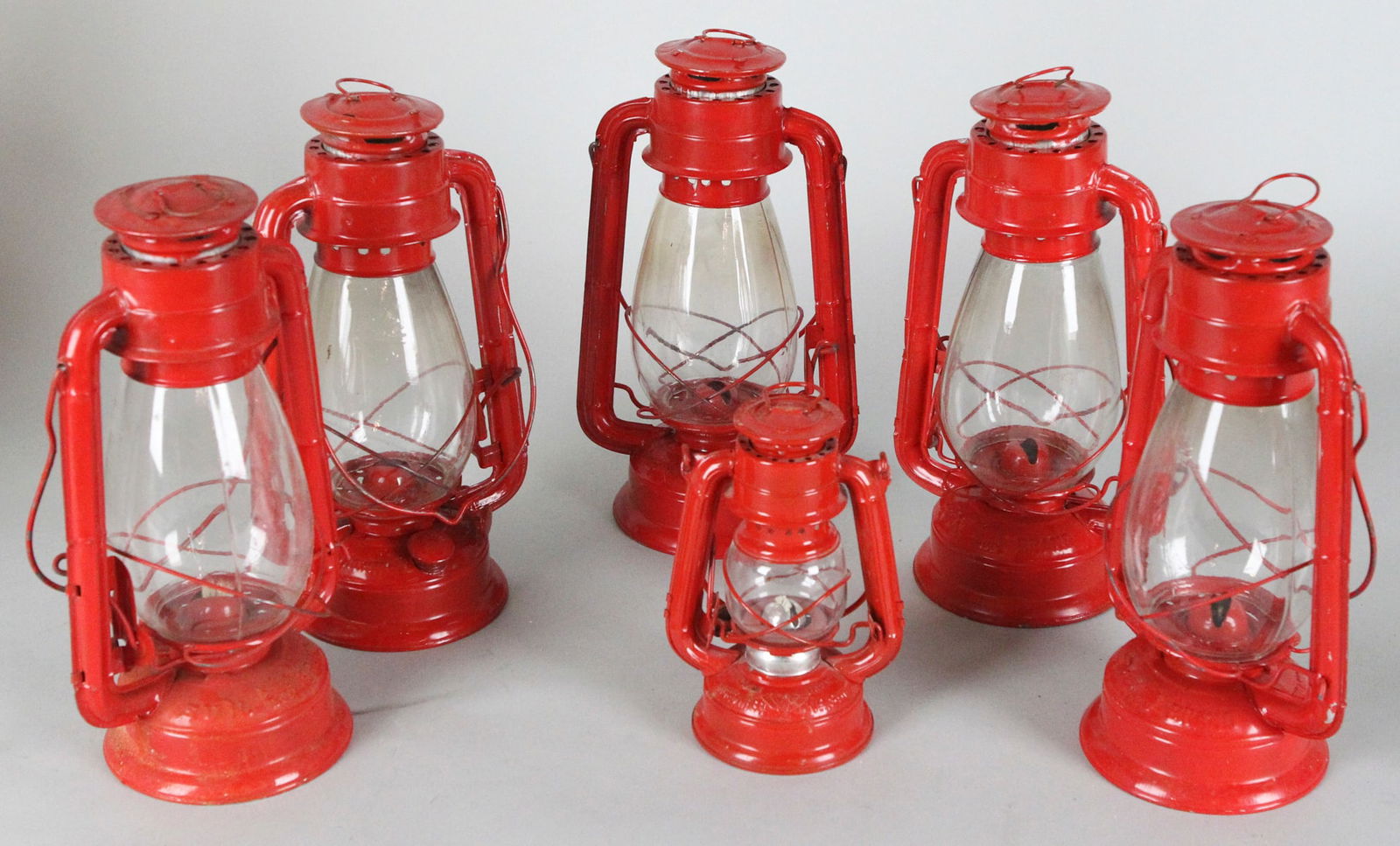 Lot of 6 Vintage Sun Brand Lanterns (1 of 3)