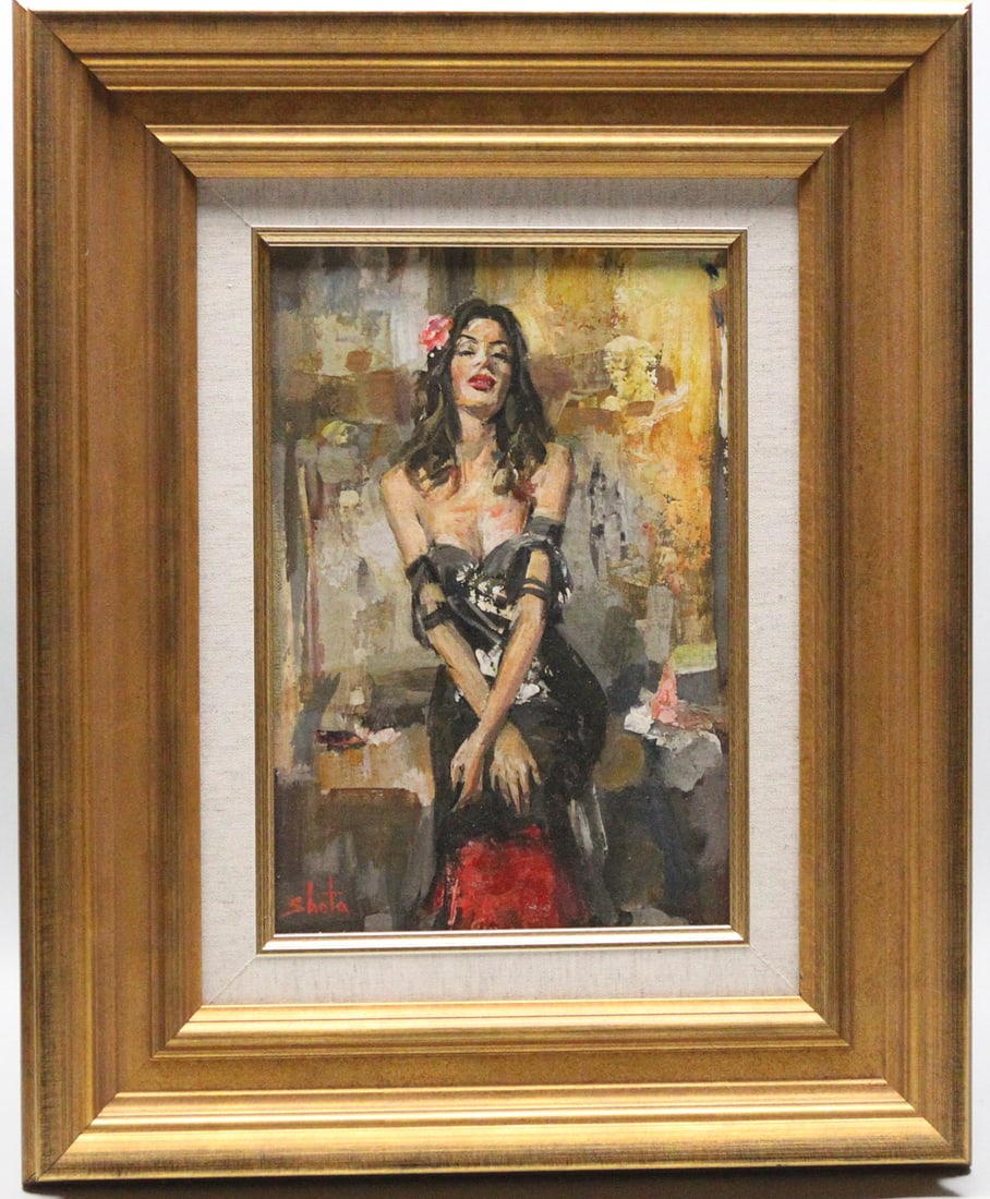 Lady of Feelings Painting by Armenian artist Shota Voskanyan (1 of 5)