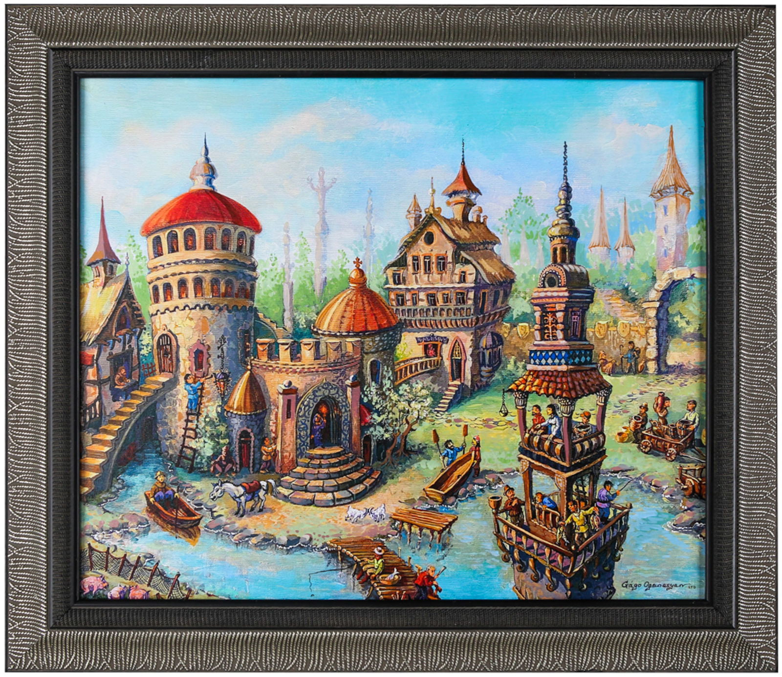 Once Upon a Time Painting by Gagik Oganesyan (1 of 6)