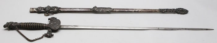 Knights of Pythias FCB Ceremonial Uniformed Rank Sword, 1880’s